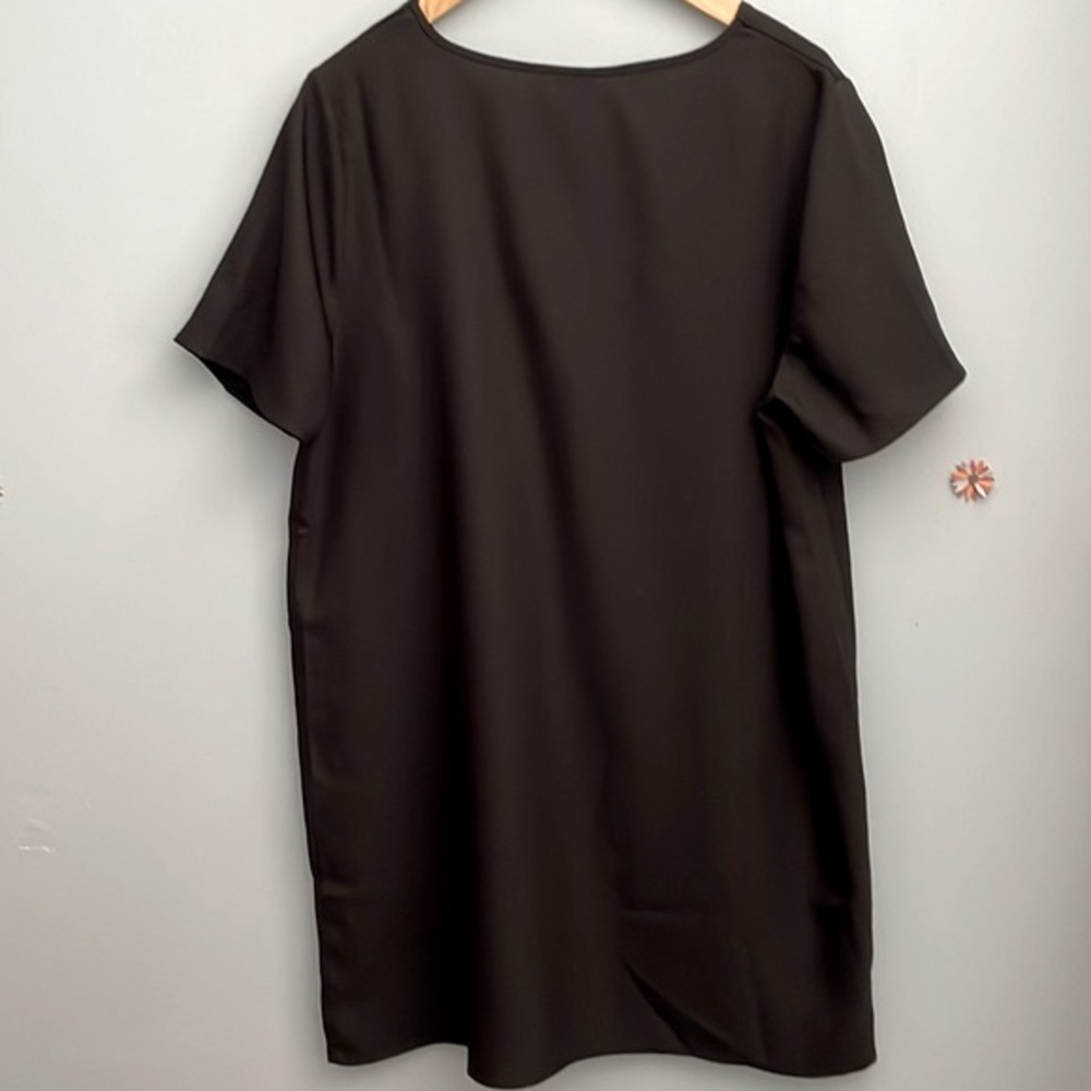 Rock & Shine Reitmans Short Sleeve Satin Shift Dress Sizes XL/XXL - Picture 3 of 12